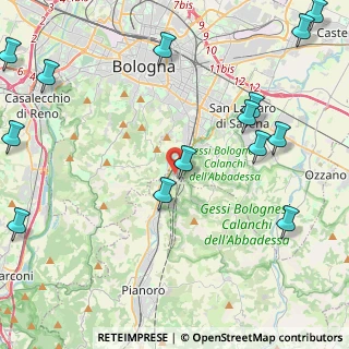 Mappa Via Bruno Buozzi, 40065 Pianoro BO, Italia (6.06429)