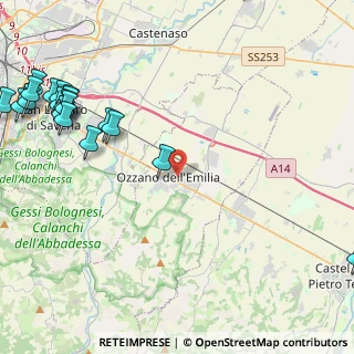 Mappa , 40064 Ozzano dell'Emilia BO, Italia (6.638)