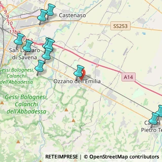 Mappa , 40064 Ozzano dell'Emilia BO, Italia (6.08455)