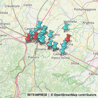 Mappa , 40064 Ozzano dell'Emilia BO, Italia (10.2035)