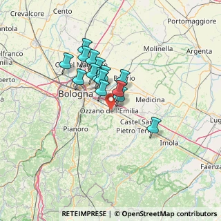Mappa , 40064 Ozzano dell'Emilia BO, Italia (10.47733)