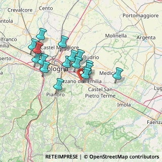 Mappa , 40064 Ozzano dell'Emilia BO, Italia (12.69625)