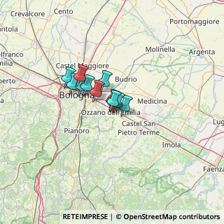 Mappa , 40064 Ozzano dell'Emilia BO, Italia (7.64909)