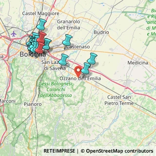 Mappa Corso Giuseppe Garibaldi, 40064 Ozzano dell'Emilia BO, Italia (9.916)
