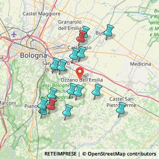 Mappa Corso Giuseppe Garibaldi, 40064 Ozzano dell'Emilia BO, Italia (7.79)