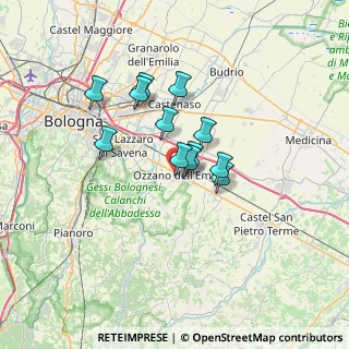 Mappa Corso Giuseppe Garibaldi, 40064 Ozzano dell'Emilia BO, Italia (4.8875)
