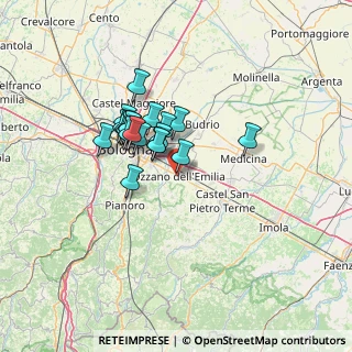 Mappa Corso Giuseppe Garibaldi, 40064 Ozzano dell'Emilia BO, Italia (10.18)