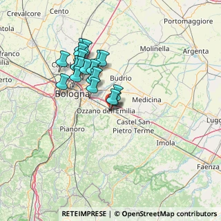 Mappa Via Tolara di Sotto, 40064 Ozzano dell'Emilia BO, Italia (12.2865)