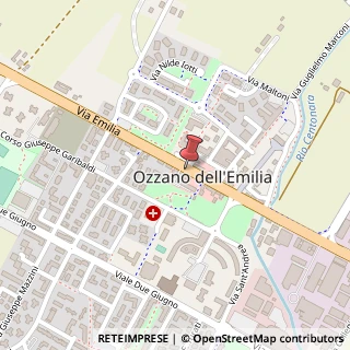 Mappa Via Emilia, 134, 40064 Ozzano dell'Emilia, Bologna (Emilia Romagna)