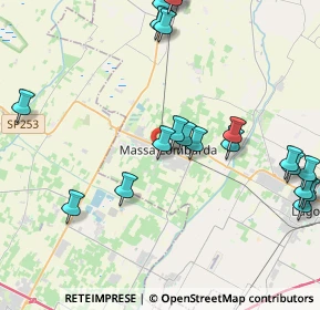 Mappa Via Sandro Pertini, 48024 Massa Lombarda RA, Italia (5.014)