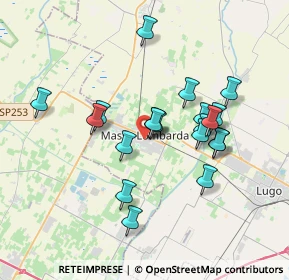 Mappa Viale T. Marchetti, 48024 Massa Lombarda RA, Italia (3.2165)