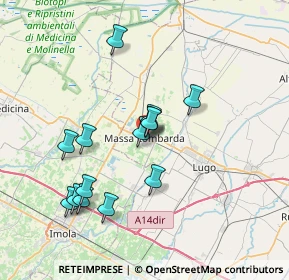 Mappa Viale T. Marchetti, 48024 Massa Lombarda RA, Italia (6.76786)