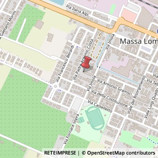 Mappa Via Sandro Pertini, 8, 48024 Massa Lombarda, Ravenna (Emilia Romagna)