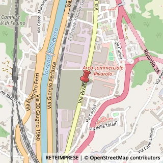 Mappa Via rivarolo 88/r, 16161 Genova, Genova (Liguria)
