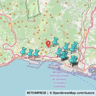Mappa Via Profondo, 16155 Genova GE, Italia (3.96875)