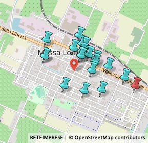 Mappa Via Carlo Pisacane, 48024 Massa Lombarda RA, Italia (0.353)