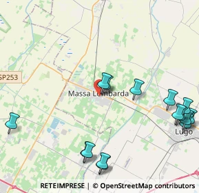 Mappa Via Carlo Pisacane, 48024 Massa Lombarda RA, Italia (6.159)