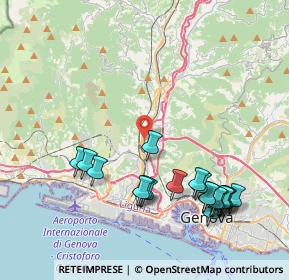 Mappa 16161 Genova GE, Italia (4.6825)