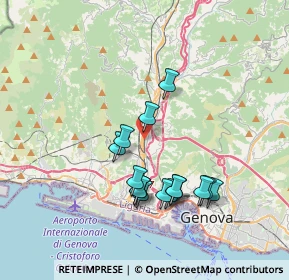 Mappa 16161 Genova GE, Italia (3.418)