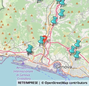 Mappa 16161 Genova GE, Italia (5.31667)