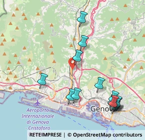 Mappa 16161 Genova GE, Italia (4.74071)