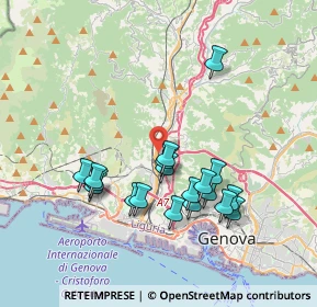 Mappa 16161 Genova GE, Italia (3.54263)