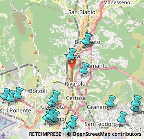 Mappa 16161 Genova GE, Italia (2.9965)