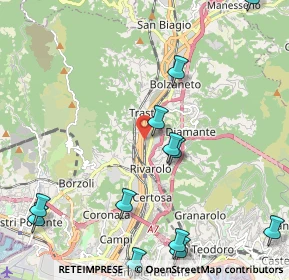 Mappa 16161 Genova GE, Italia (2.79167)