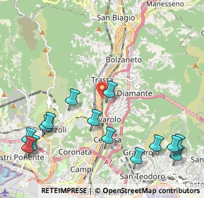 Mappa 16161 Genova GE, Italia (2.71143)