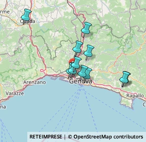 Mappa 16161 Genova GE, Italia (11.12727)