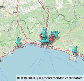 Mappa 16161 Genova GE, Italia (8.13545)