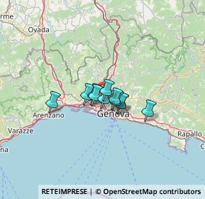 Mappa 16161 Genova GE, Italia (6.58455)