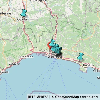 Mappa 16161 Genova GE, Italia (8.61167)