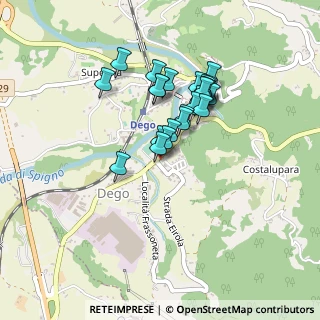 Mappa Via Granata Vanda, 17058 Dego SV, Italia (0.34615)
