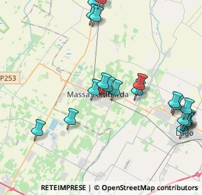 Mappa Via Fratelli Rosselli, 48024 Massa Lombarda RA, Italia (4.754)