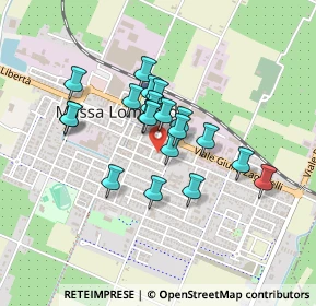 Mappa Via Fratelli Rosselli, 48024 Massa Lombarda RA, Italia (0.3325)