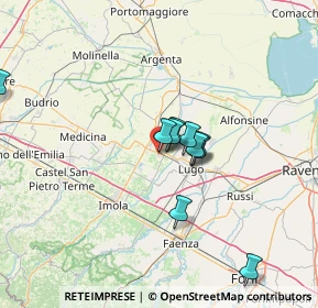 Mappa Via Fratelli Rosselli, 48024 Massa Lombarda RA, Italia (19.34357)