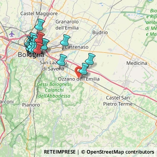 Mappa Ozzano, 40064 Ozzano dell'Emilia BO, Italia (10.237)