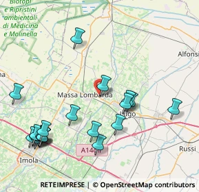 Mappa Largo 9 Novembre, 48020 Sant'Agata sul Santerno RA, Italia (9.803)