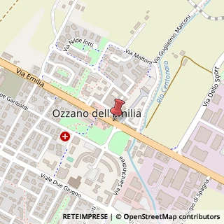 Mappa Via Emilia,  123, 40064 Ozzano dell'Emilia, Bologna (Emilia Romagna)
