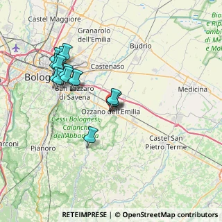 Mappa Piazza Xxv Aprile, 40064 Ozzano dell'Emilia BO, Italia (7.39133)