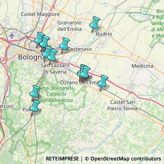 Mappa SS 9, 40064 Bologna BO (7.53462)