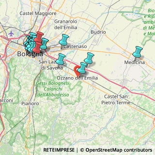 Mappa Via Marzabotto, 40064 Ozzano dell'Emilia BO, Italia (10.2875)