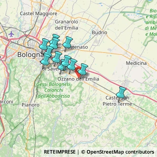 Mappa Piazza Xxv Aprile, 40064 Ozzano dell'Emilia BO, Italia (6.38)