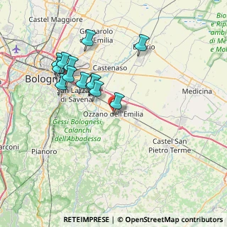 Mappa Piazza Xxv Aprile, 40064 Ozzano dell'Emilia BO, Italia (7.38154)