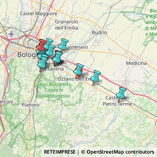 Mappa Piazza Xxv Aprile, 40064 Ozzano dell'Emilia BO, Italia (7.7935)