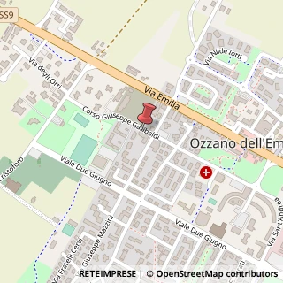 Mappa Corso Giuseppe Garibaldi, 24/A, 40064 Ozzano dell'Emilia, Bologna (Emilia Romagna)