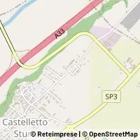 Map Castelletto Stura
