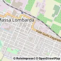 Mapa Massa Lombarda
