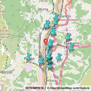 Mappa Via Lepanto, 16161 Genova GE, Italia (0.8305)